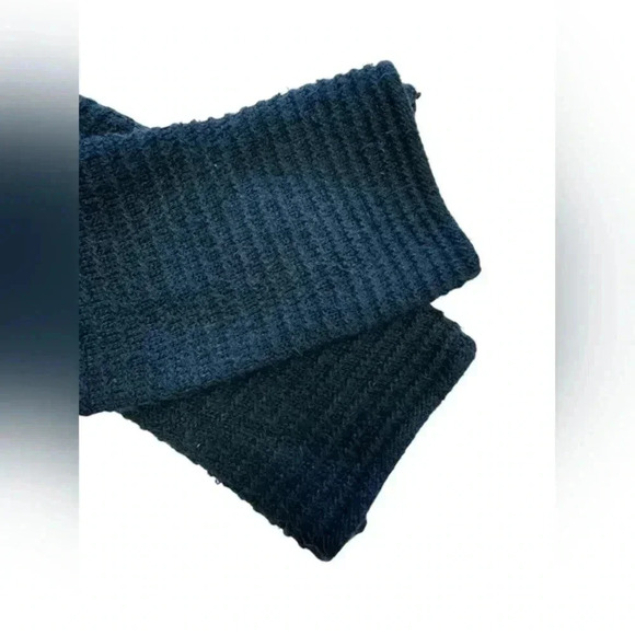 Tahari EUC  Knit Longsleeve Open Cardigan Navy Blue Size XL - Picture 6 of 9